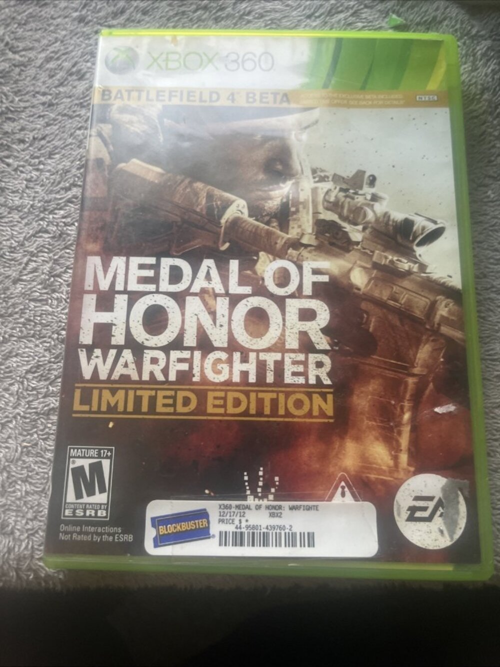Medal of Honor Warfighter - Xbox 360 CIB Game Is Tested